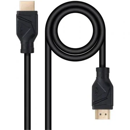 Nano Cable 10.15.8301 - Cable HDMI 2.1 8K 48Gbps eARC, Negro, Conector Macho-Macho, 1 metro Nano Cable 10.15.8301 - Cable HDMI 2.1 8K 48Gbps eARC, Negro, Conector Macho-Macho, 1 metro